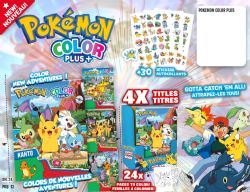 COLOR PLUS - CAHIER À COLORIER POKÉMON ASST